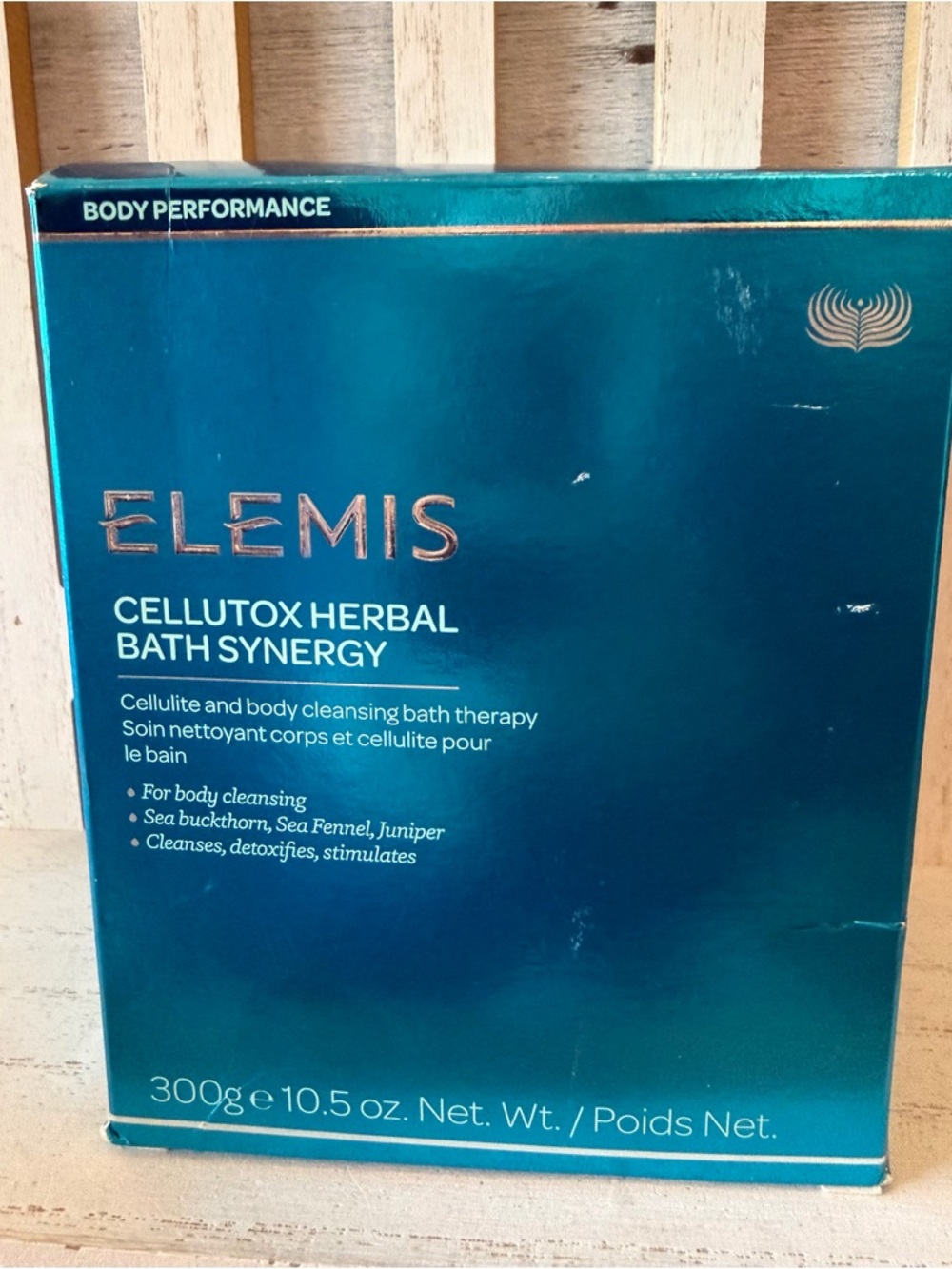 Elemis Cellutox Herbal Bath Synergy Set of 10 Packets NEW 10.5oz (Box Damaged)